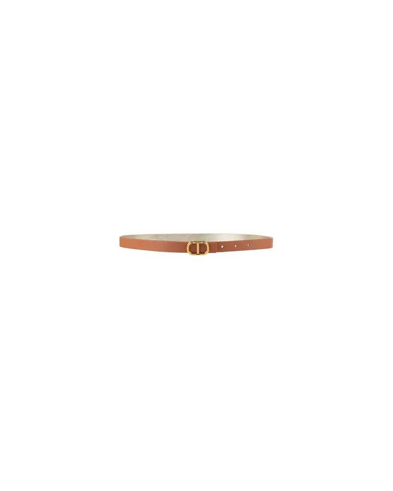 Twin-Set Kleinlederwaren - Gürtelauf YOOX.COM Braun