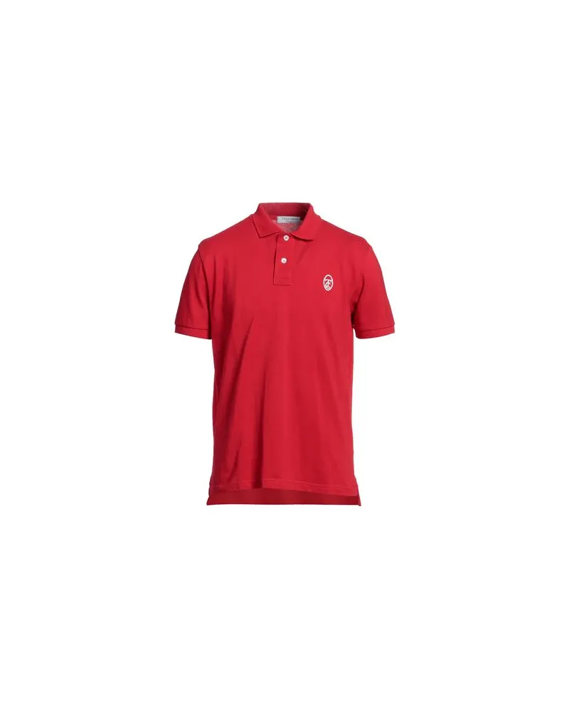 Trussardi TOPS - Poloshirtsauf YOOX.COM Rot