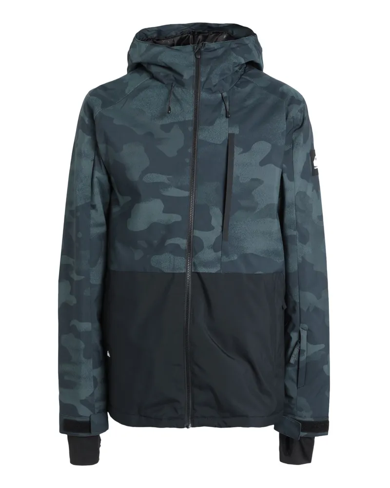 Quiksilver QS Giacca snow Mission Printed Block Jk Jacke Schwarz