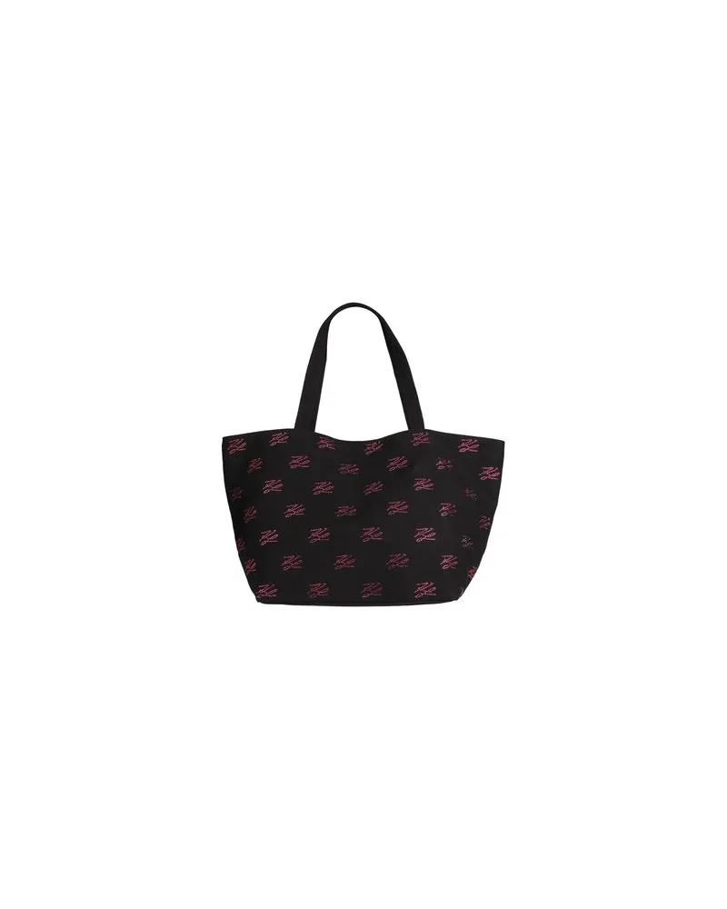 Karl Lagerfeld TASCHEN - Schultertaschenauf YOOX.COM Schwarz
