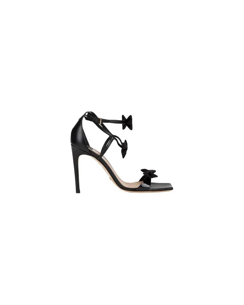 Elisabetta Franchi SCHUHE - Sandalenauf YOOX.COM Schwarz