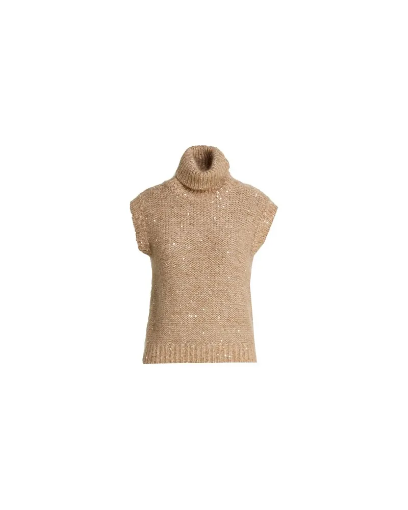 Eleventy STRICKWAREN - Rollkragenpulloverauf YOOX.COM Kamel