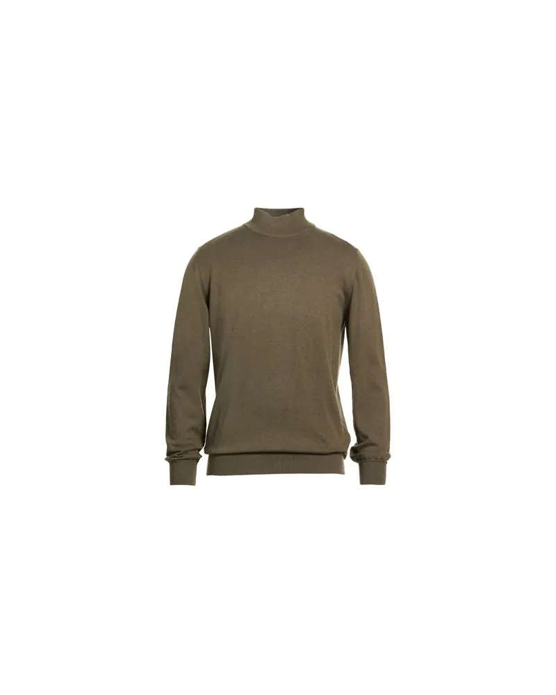 Liu Jo STRICKWAREN - Rollkragenpulloverauf YOOX.COM Militärgrün