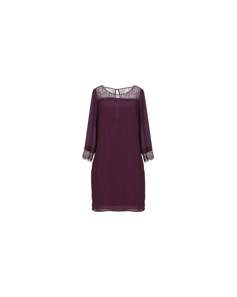 Patrizia Pepe KLEIDER - Mini-Kleiderauf YOOX.COM Pflaume