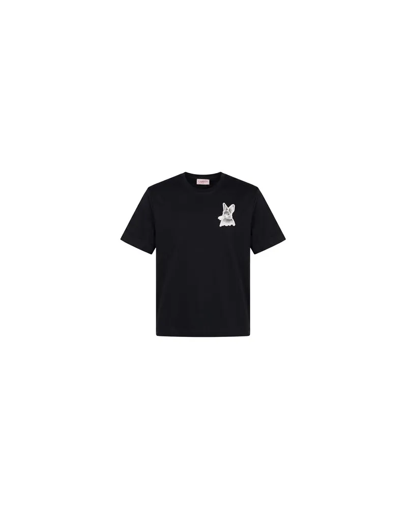 Lanvin TOPS - T-shirtsauf YOOX.COM Schwarz