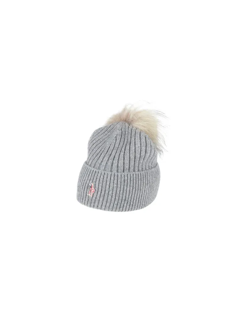 Moncler ACCESSOIRES - Mützen & Hüteauf YOOX.COM Grau