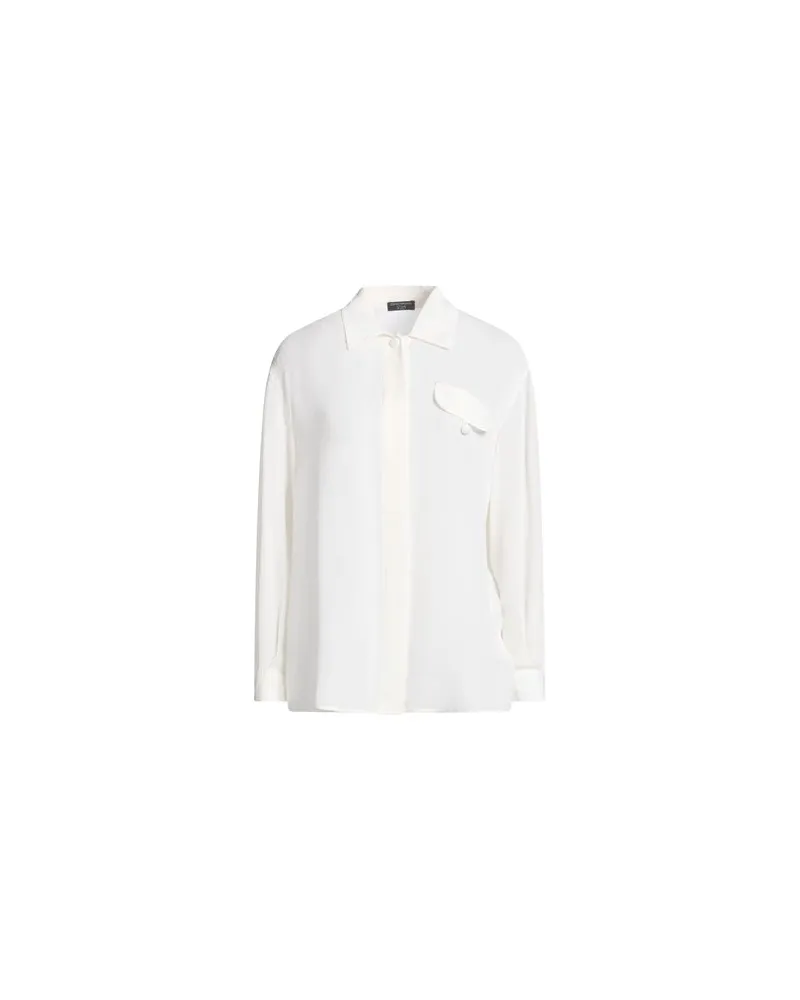 Emporio Armani TOPS - Hemdenauf YOOX.COM Elfenbein