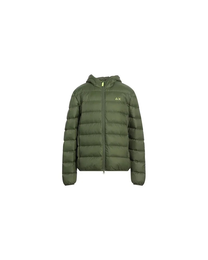 Sun68 JACKEN & MÄNTEL - Pufferjacken & Daunenjackenauf YOOX.COM Militärgrün