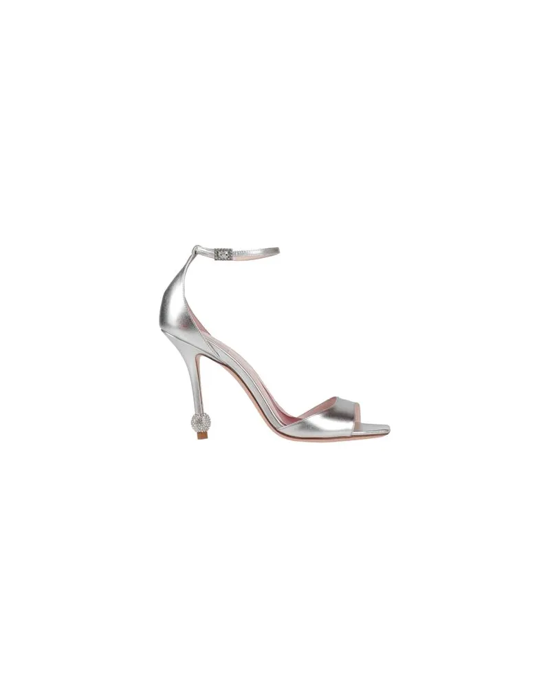 Roger Vivier SCHUHE - Sandalenauf YOOX.COM Silber