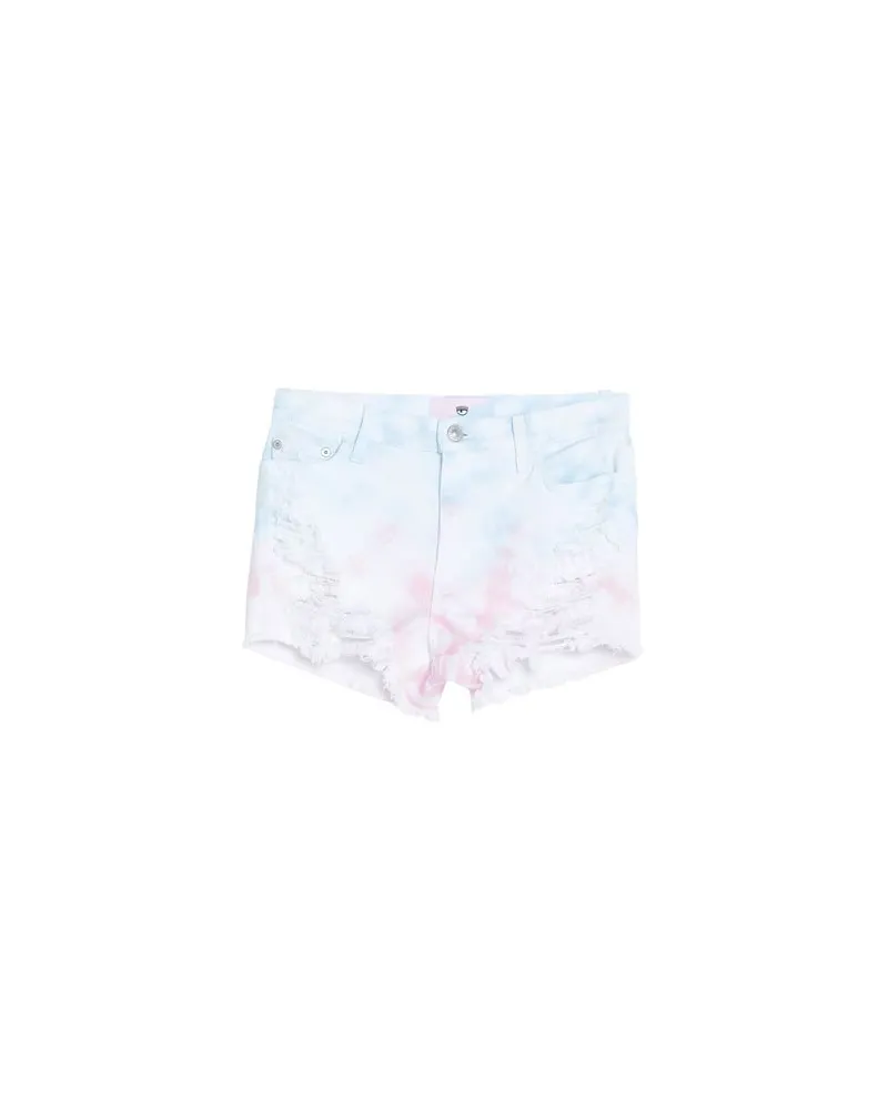 Chiara Ferragni HOSEN & RÖCKE - Jeansshortsauf YOOX.COM Weiß