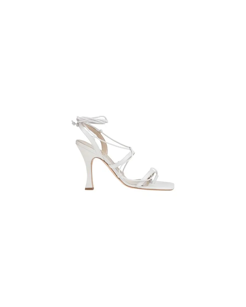 Mia Becar SCHUHE - Zehentrennerauf YOOX.COM Weiß