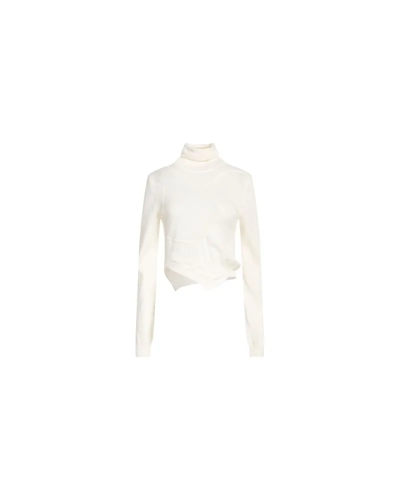Maison Margiela STRICKWAREN - Rollkragenpulloverauf YOOX.COM Elfenbein