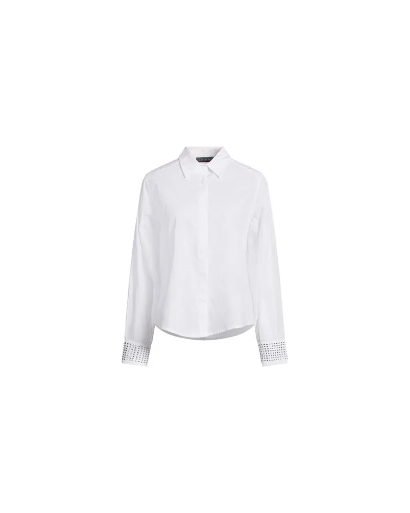 Icona By Kaos TOPS - Hemdenauf YOOX.COM Weiß