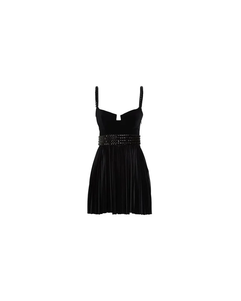 Elisabetta Franchi KLEIDER - Mini-Kleiderauf YOOX.COM Schwarz