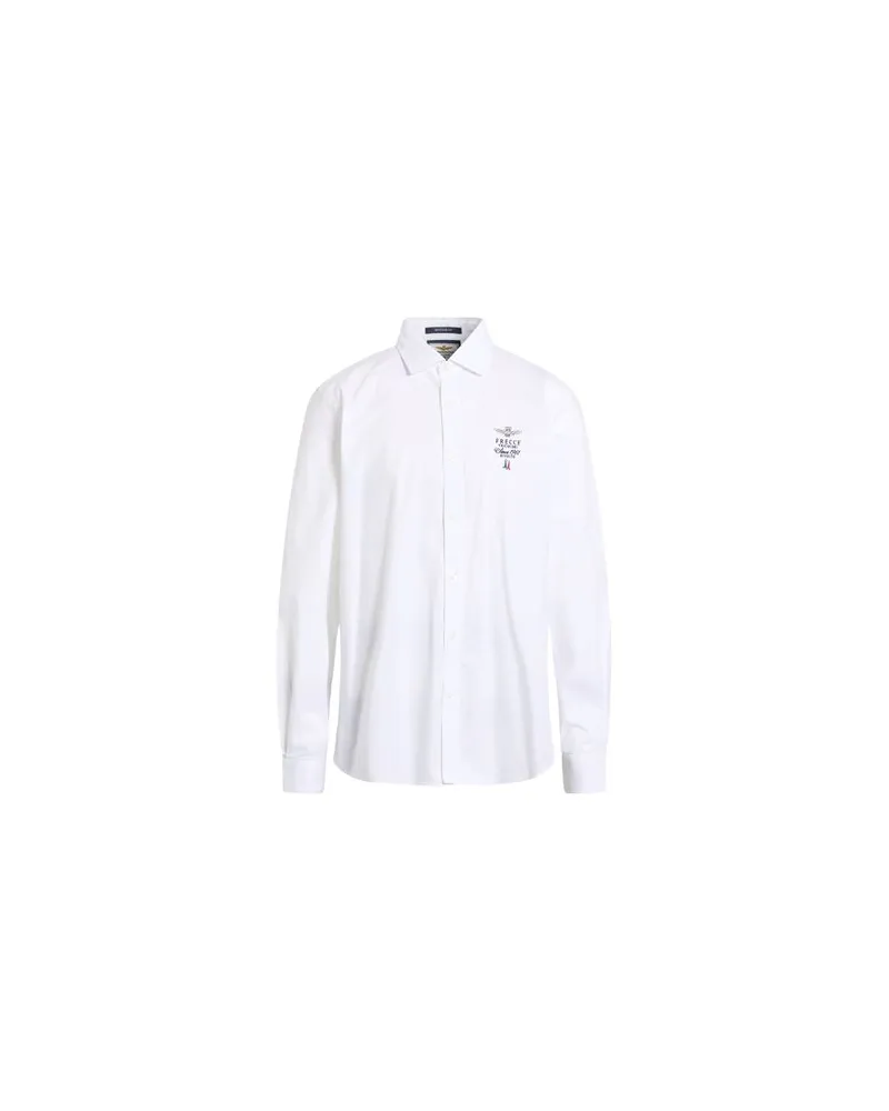 Aeronautica Militare FRECCE TRICOLORI - TOPS - Hemdenauf YOOX.COM Weiß