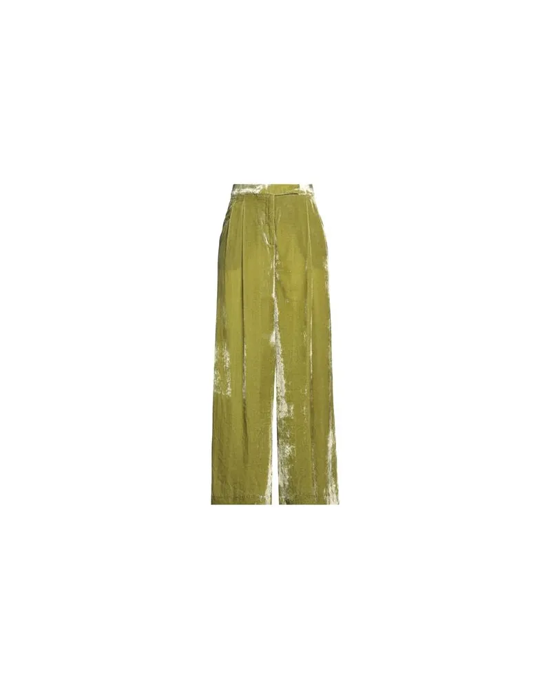 Semicouture HOSEN & RÖCKE - Hosenauf YOOX.COM Salbeigrün