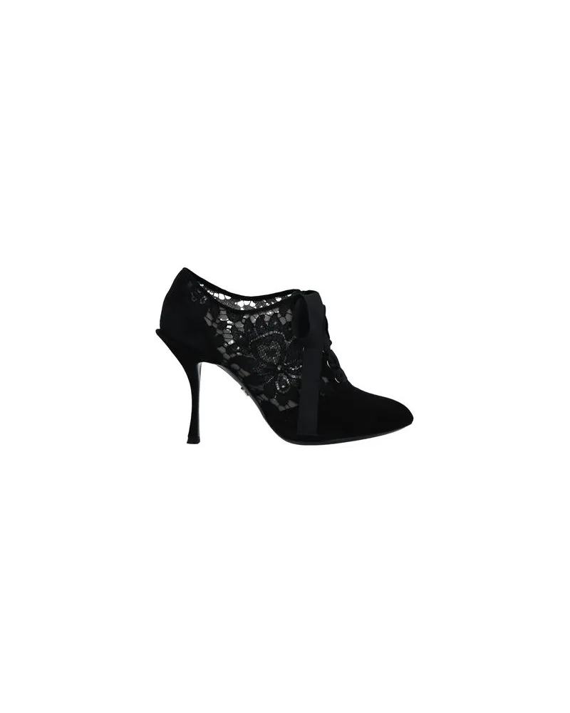 Dolce & Gabbana SCHUHE - Stiefelettenauf YOOX.COM Schwarz