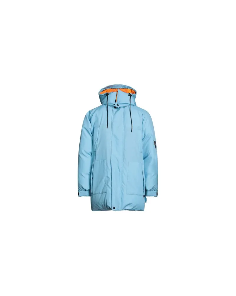 MSGM JACKEN & MÄNTEL - Pufferjacken & Daunenjackenauf YOOX.COM Azurblau