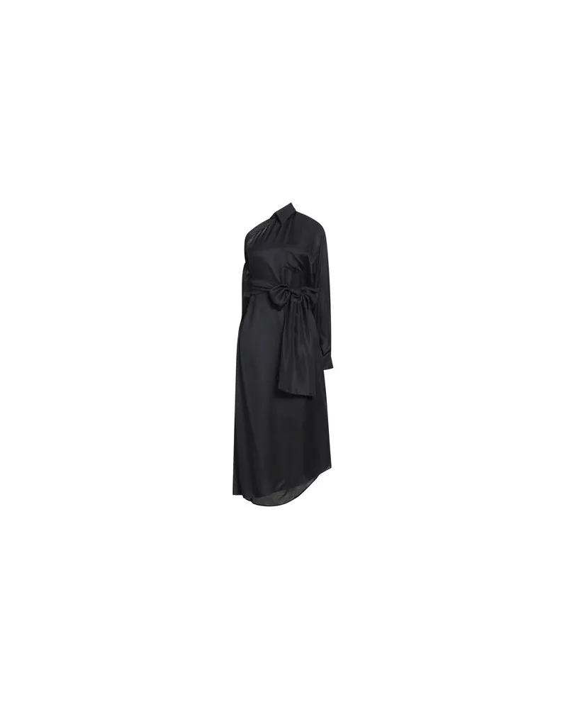 Moschino COUTURE - KLEIDER - Maxi-Kleiderauf YOOX.COM Schwarz