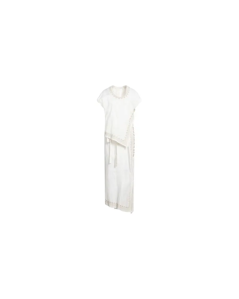 Paco Rabanne KLEIDER - Maxi-Kleiderauf YOOX.COM Weiß