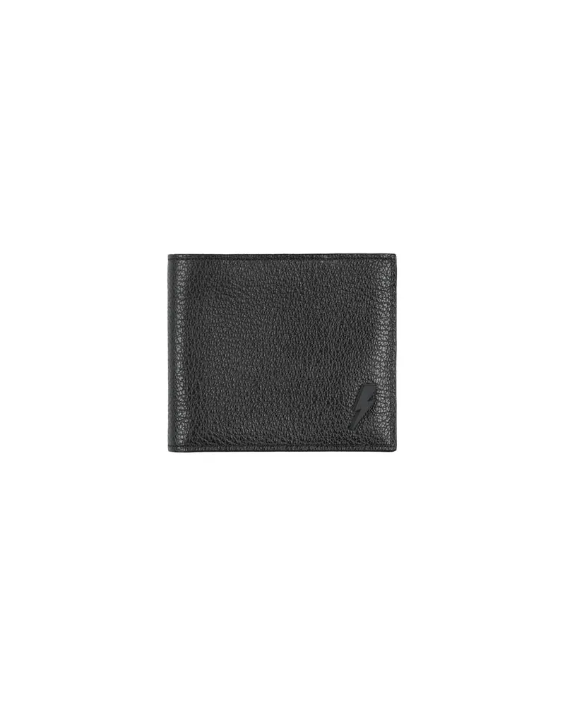 Neil Barrett Kleinlederwaren - Brieftaschenauf YOOX.COM Schwarz
