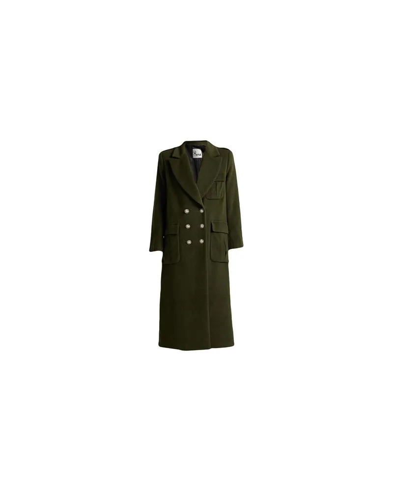 8PM JACKEN & MÄNTEL - Mäntelauf YOOX.COM Militärgrün