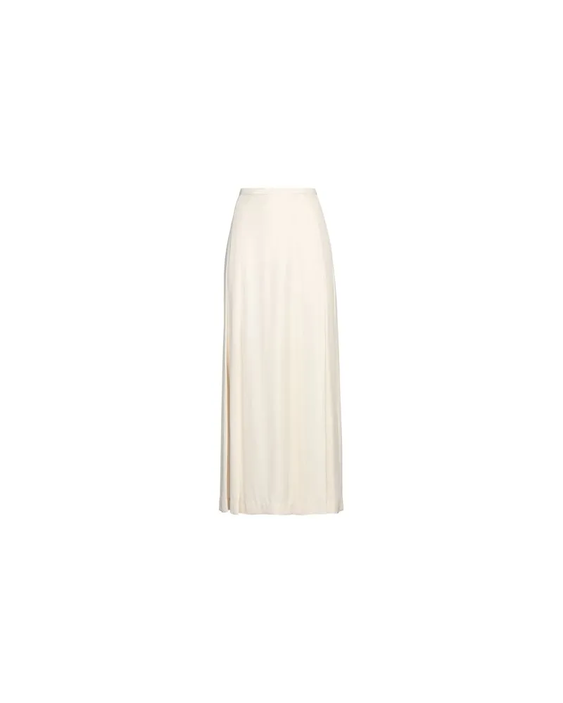 Totême HOSEN & RÖCKE - Maxi-Röckeauf YOOX.COM Cremeweiß