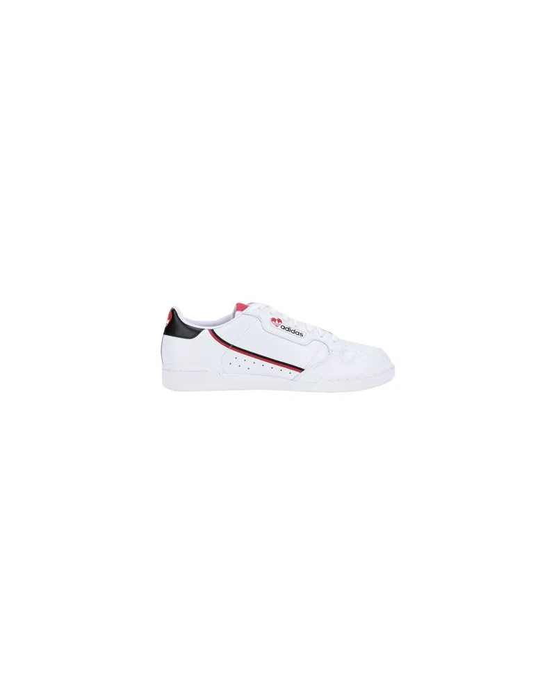 adidas CONTINENTAL 80   - SCHUHE - Sneakersauf YOOX.COM Weiß