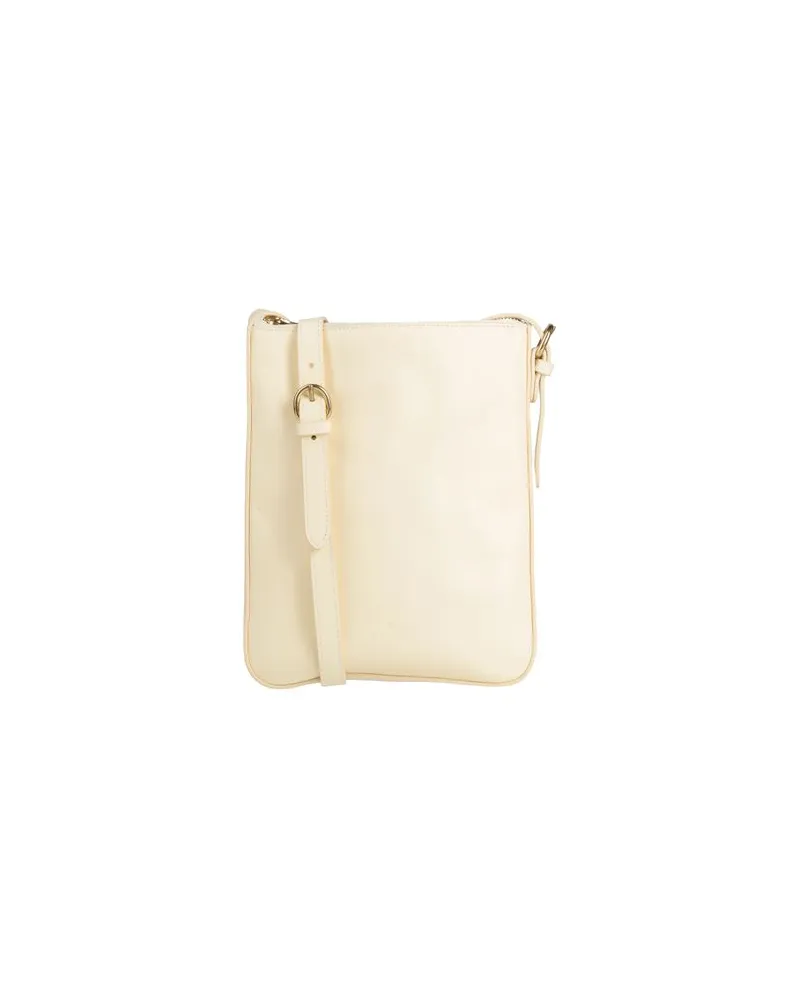 IL BISONTE TASCHEN - Umhängetascheauf YOOX.COM Cremeweiß