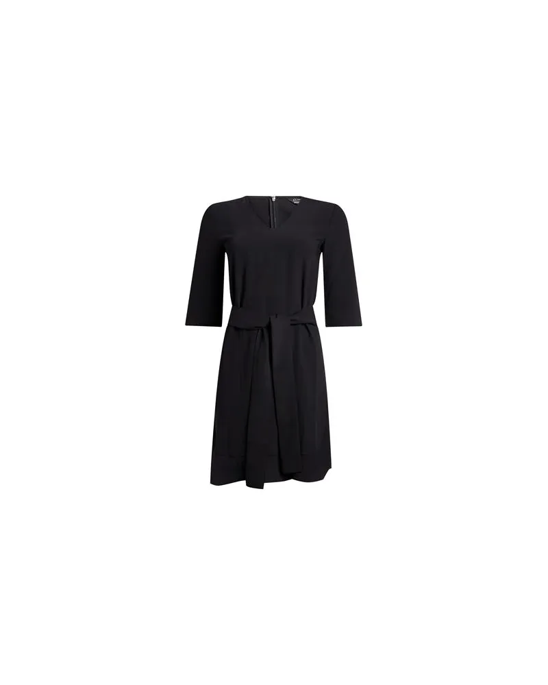 Armani Exchange KLEIDER - Mini-Kleiderauf YOOX.COM Schwarz