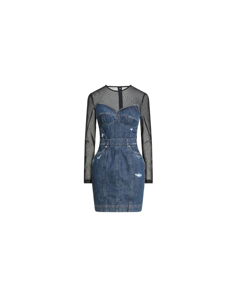 Dolce & Gabbana KLEIDER - Mini-Kleiderauf YOOX.COM Blau
