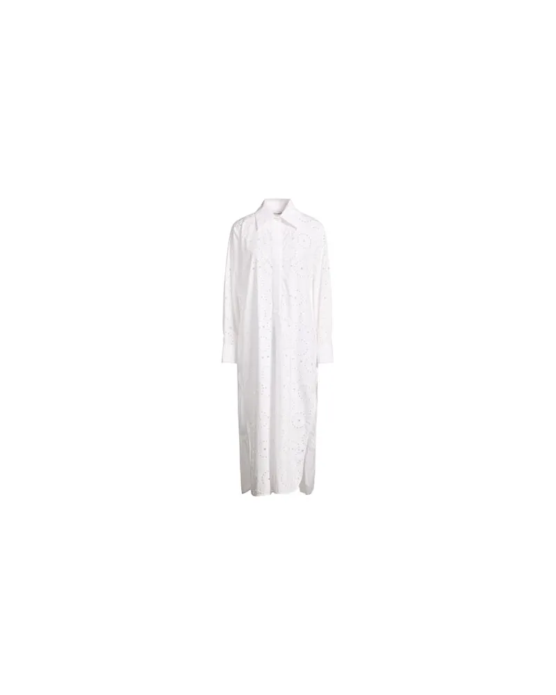 MEIMEIJ KLEIDER - Midi-Kleiderauf YOOX.COM Weiß