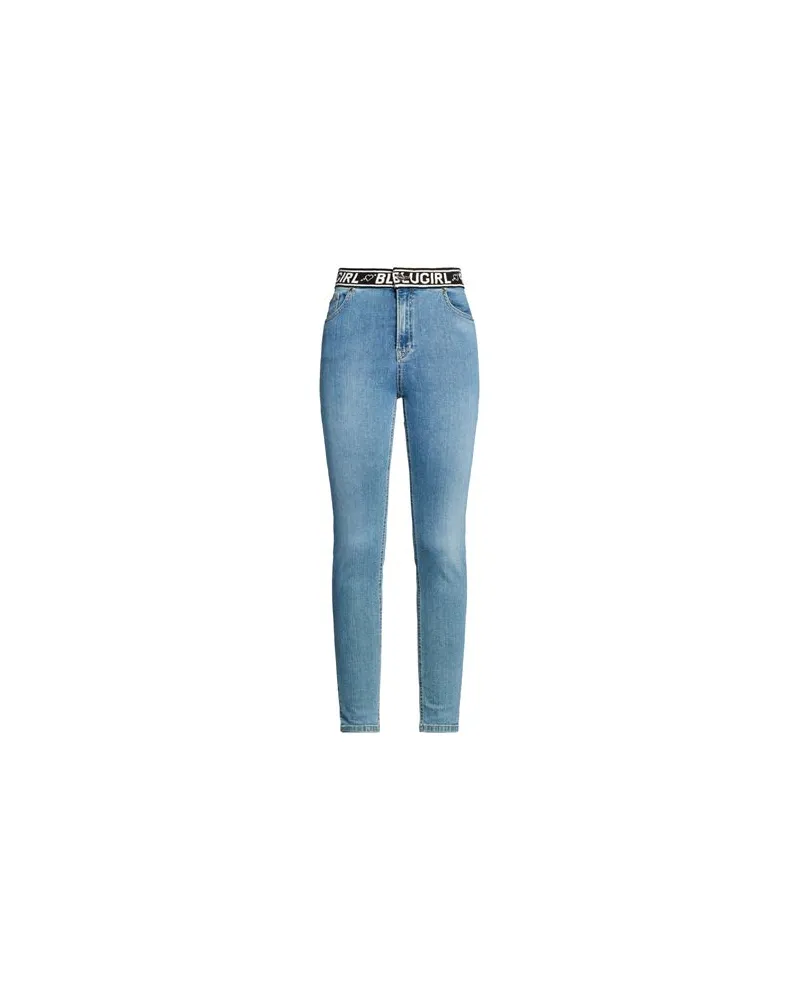 Blumarine HOSEN & RÖCKE - Jeanshosenauf YOOX.COM Blau