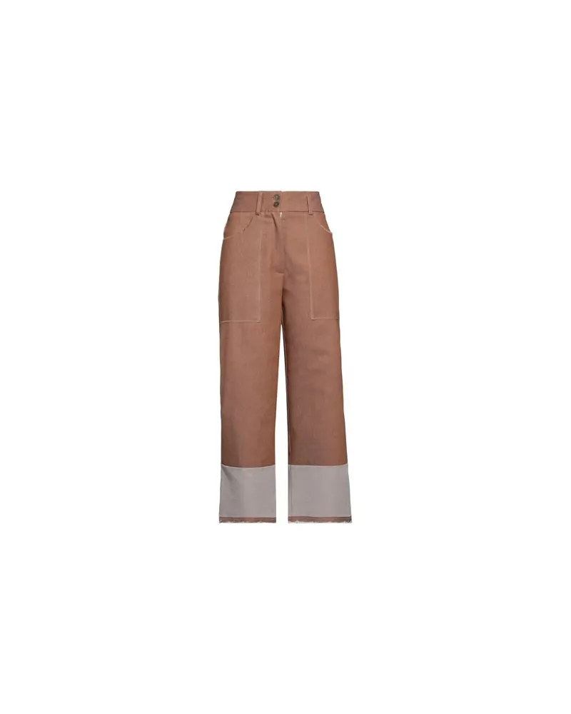Danielapi HOSEN & RÖCKE - Hosenauf YOOX.COM Kamel