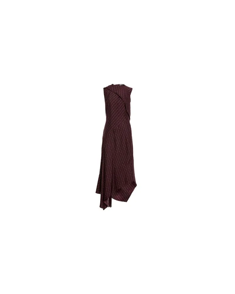 Acne Studios KLEIDER - Maxi-Kleiderauf YOOX.COM Pflaume