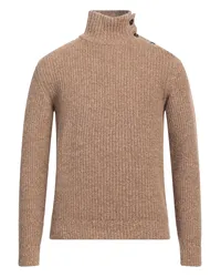 Liu Jo MAN Rollkragenpullover Kamel