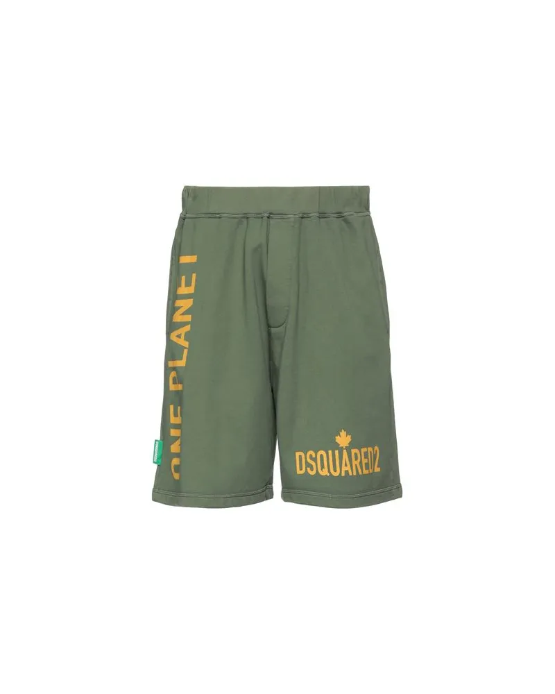 Dsquared2 HOSEN & RÖCKE - Shorts & Bermudashortsauf YOOX.COM Militärgrün