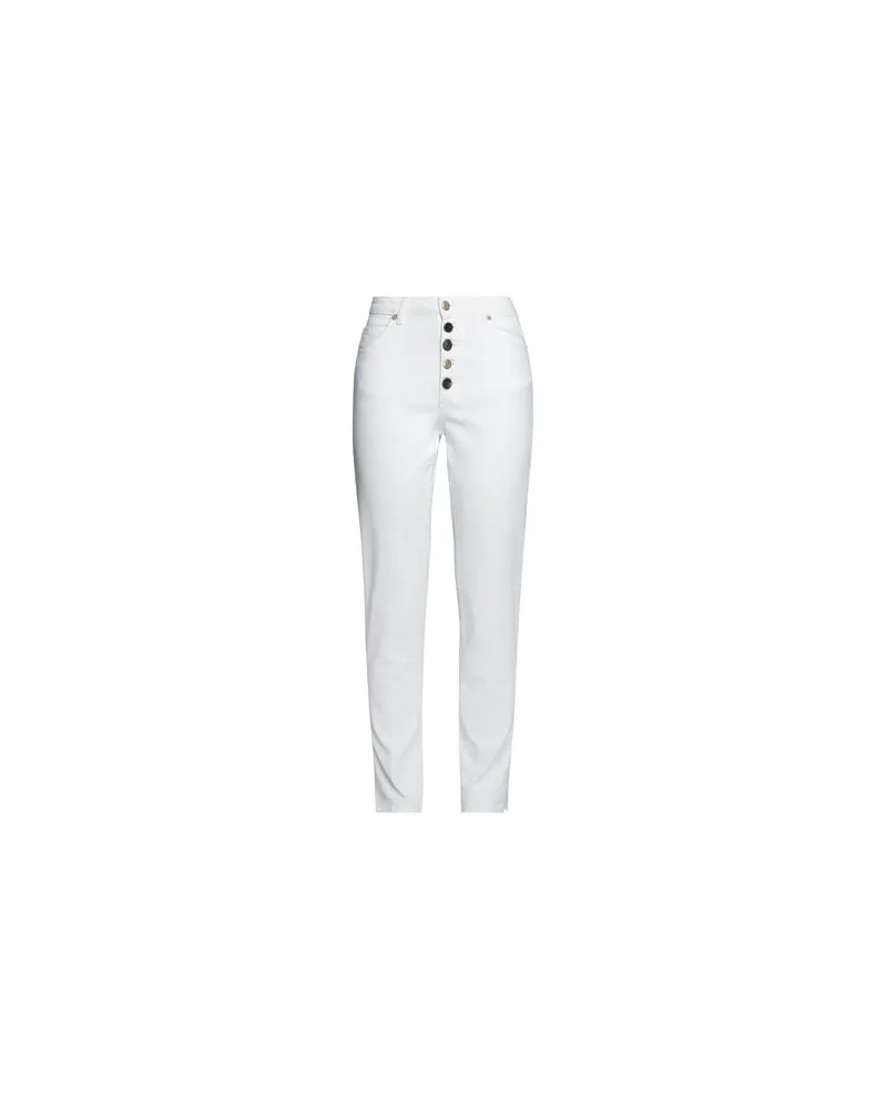 Ermanno Scervino HOSEN & RÖCKE - Jeanshosenauf YOOX.COM Weiß