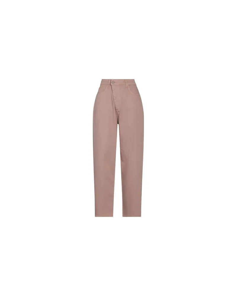 Alessia Santi HOSEN & RÖCKE - Jeanshosenauf YOOX.COM Hellbraun
