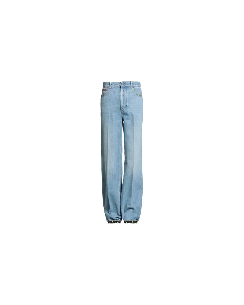 Valentino Garavani HOSEN & RÖCKE - Jeanshosenauf YOOX.COM Blau