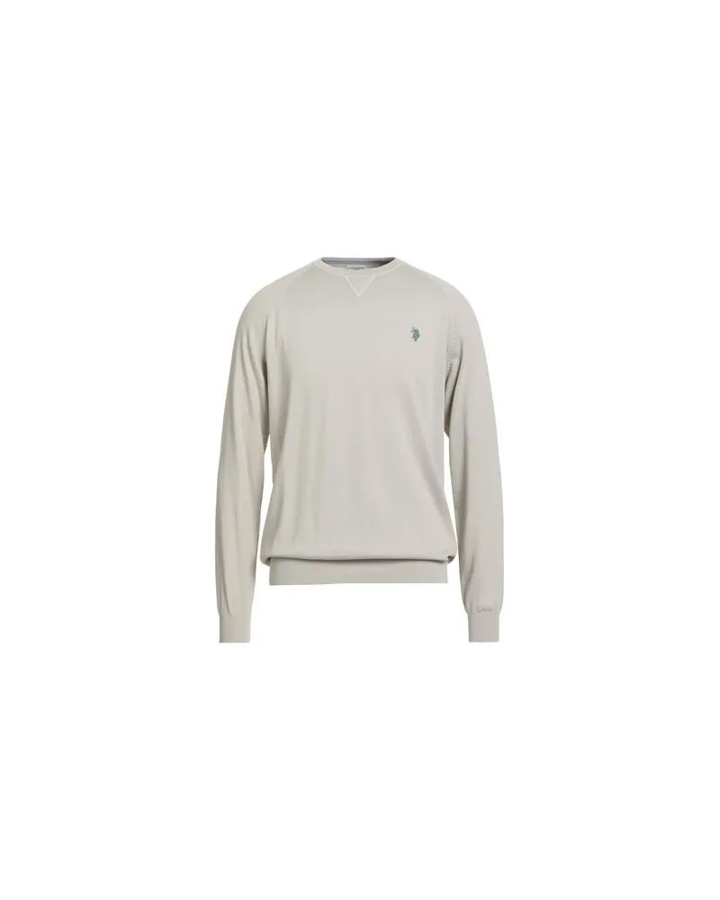 U.S. Polo Assn.  U POLO ASSN. - STRICKWAREN - Pulloverauf YOOX.COM Hellgrau