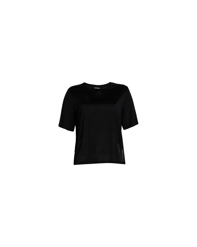 Tom Ford TOPS - T-shirtsauf YOOX.COM Schwarz