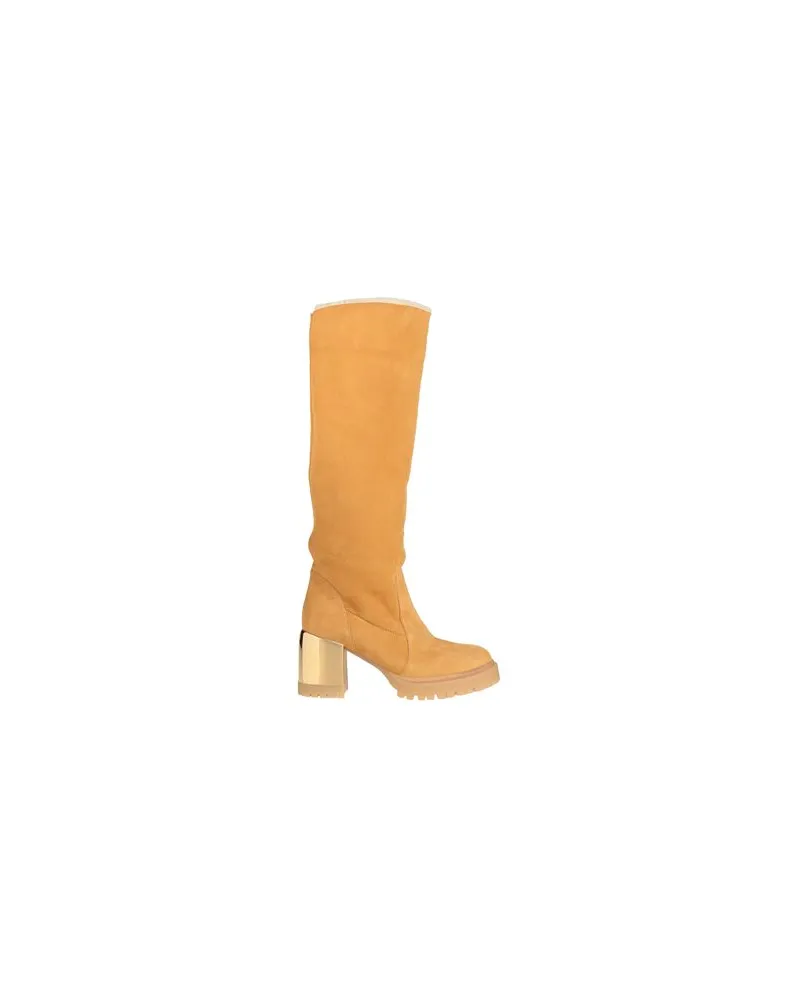 Casadei SCHUHE - Stiefelauf YOOX.COM Kamel