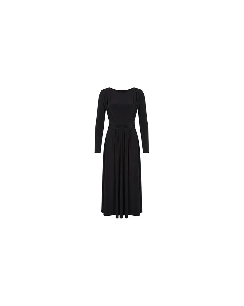 MVP Wardrobe KLEIDER - Maxi-Kleiderauf YOOX.COM Schwarz