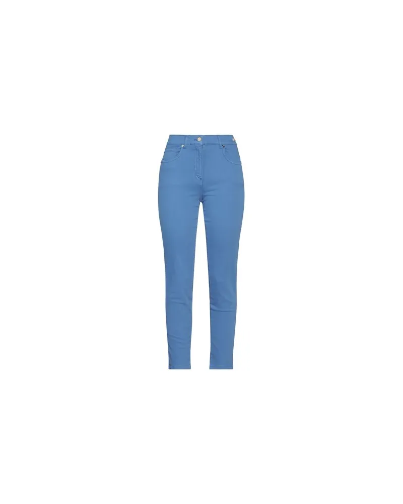 Pamela Henson HOSEN & RÖCKE - Jeanshosenauf YOOX.COM Azurblau