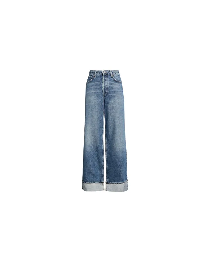 AGOLDE HOSEN & RÖCKE - Jeanshosenauf YOOX.COM Blau