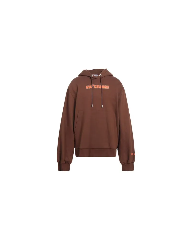 GCDS TOPS - Sweatshirtsauf YOOX.COM Braun