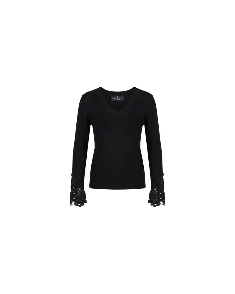 Ermanno Scervino STRICKWAREN - Pulloverauf YOOX.COM Schwarz