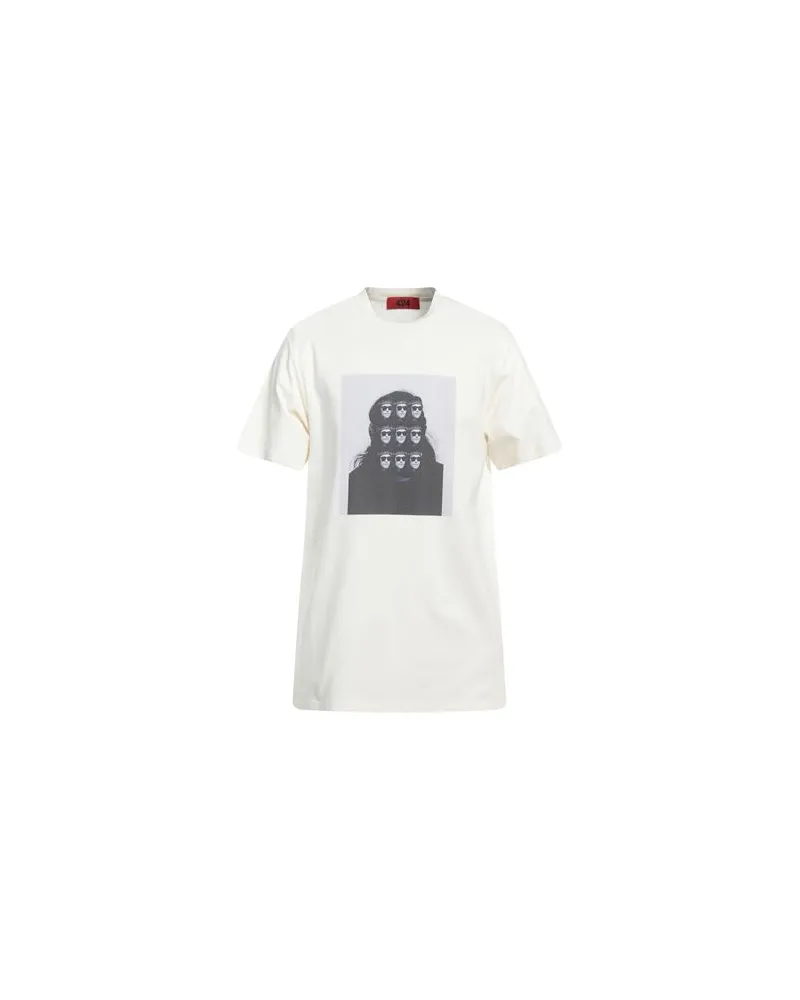 FourTwoFour on Fairfax TOPS - T-shirtsauf YOOX.COM Cremeweiß