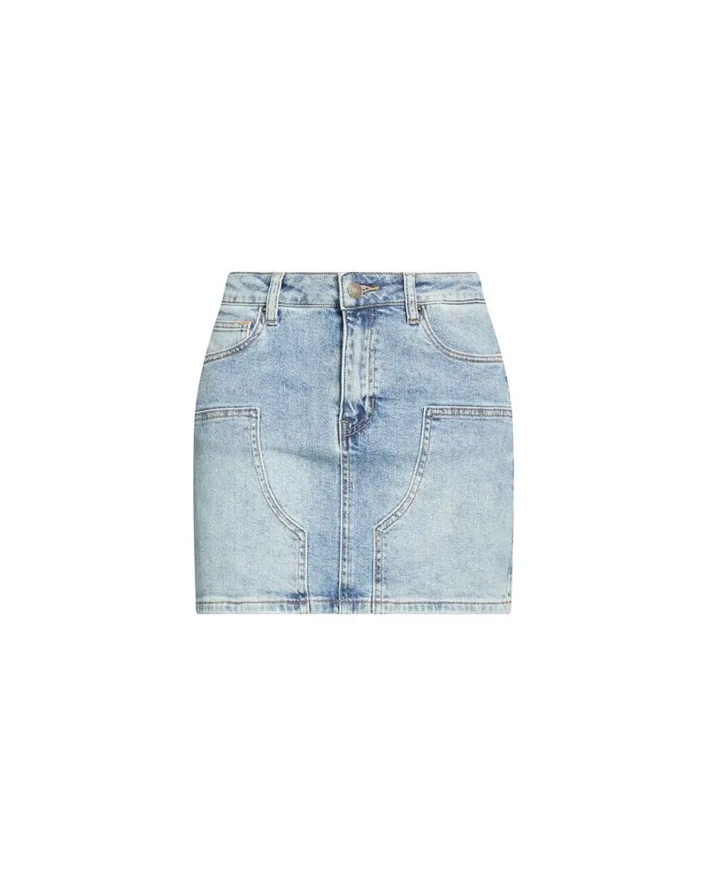 Guess HOSEN & RÖCKE - Jeansröckeauf YOOX.COM Blau